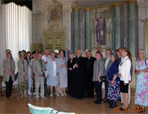 Audienz bei Kardinal De Giorgi