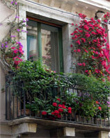 Balkon in Taormina